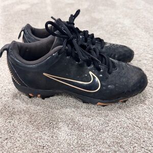 Nike Fastflex Softball Cleats - Black and Gold Sneakers